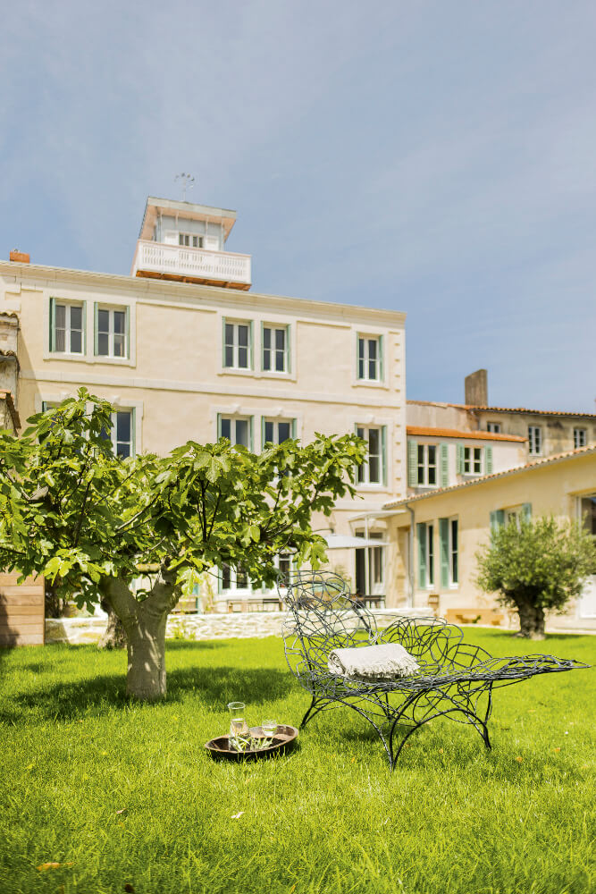 Jardin intérieur - Chambres d'hôtes le Secret Ile de Ré